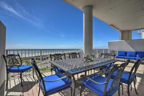 Beachfront Condo with Pool in Galveston!